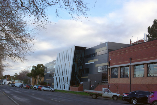 Buidlings along Albert Street, Ballarat