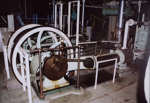  Davey Paxman Experimental Steam Engine in situ at Mt Helen