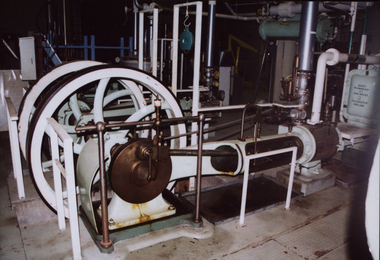  Davey Paxman Experimental Steam Engine in situ at Mt Helen