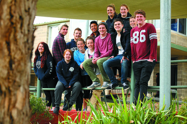 13 students on Student Residence