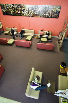 Seats in a large open space