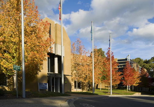 Autumn colouring at the Mount Helen Entrance