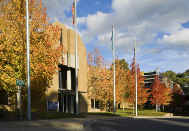 Autumn colouring at the Mount Helen Entrance