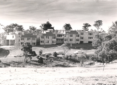 A number of two story buildings
