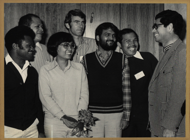Photograph - Black and white photograph, International Students