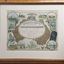 framed certificate