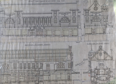 Plan - Architectural Plans, Australian Natives' Association Ballarat Branch No 4 Architectural Plans