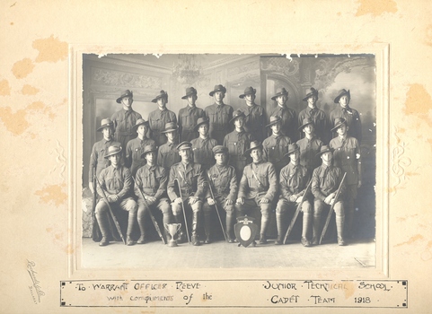 A group of cadets