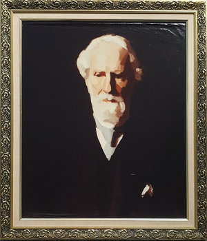 Portrait of a bearded man