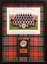 Framed photograph wiht tartan