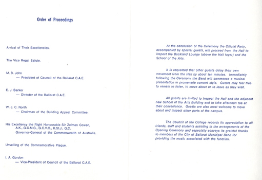 Programme