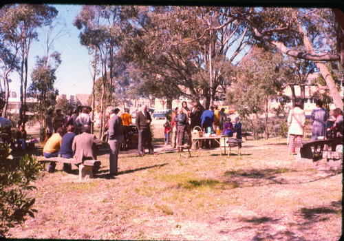 A group outside