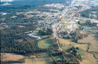 Photograph - Colour Photograph, Aerial View of Mt Clear, 1985
