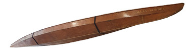 Equipment - Object, Ballarat Teachers' College Kayak named 'Allan Sonsee', pre 1976