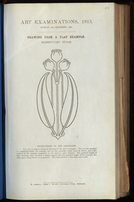 Booklet, Ballarat School of Mines Examination Papers, 1915, 1915