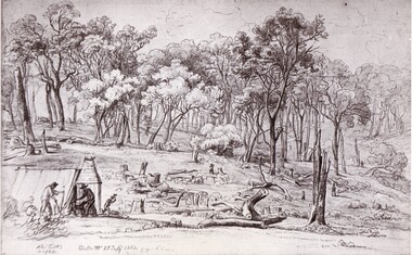 pencil landscape