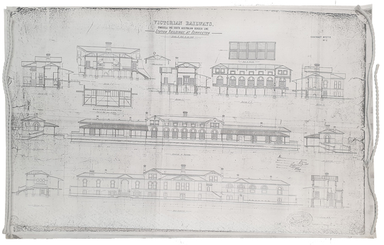 Plan for the Serviceton Railway Station