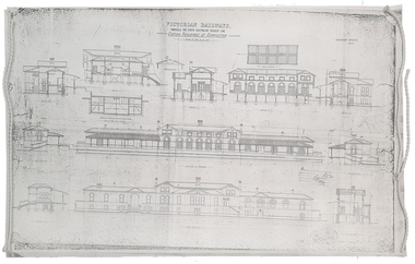 Plan for the Serviceton Railway Station