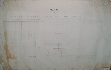 Plan, W. Watson, Plan of Caxton Company Smythesdale, 07/02/1886