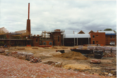 Photograph - Photograph - Colour, Remnants of the Ballarat Brewery After Building Demolition