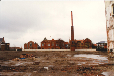 Photograph - Photograph - Colour, Remnants of the Ballarat BreweryAfter Building Demolition