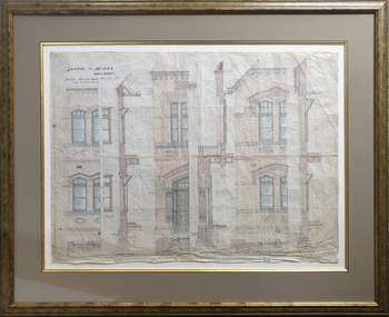 Plan, Balllarat School of MInes New Classrooms, 1899, 1899