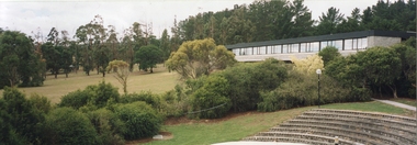 Photograph, Gippsland Institute of Advanced Education Ampitheatre, c1980s