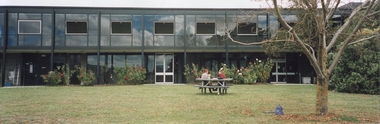 Photograph, Panorama of the Gippsland Institute of Advanced Education Campus, 1980s