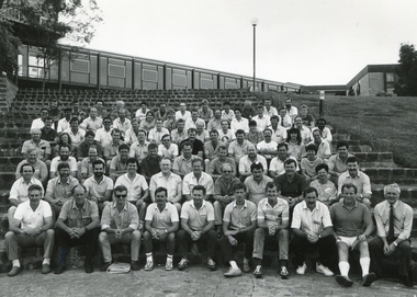 Photograph, Gippsland Institute of Advanced Education Staffmembers, 1980s