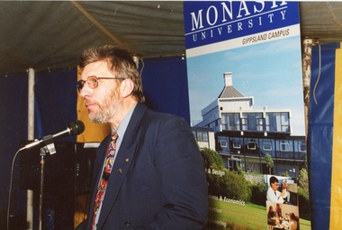 Photograph, Professor Brian Mackenzie, Pro Vice Chancellor, Monash University Gippsland Campus, 05/2002