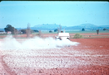 Pamphlet, Paddock with Two Hills in the Distance, 1980s?