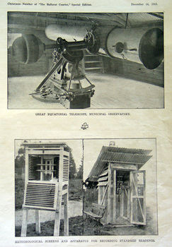 Great Equalatoral Telescope and Meteorlogical Appararatus at the Ballarat Observatory