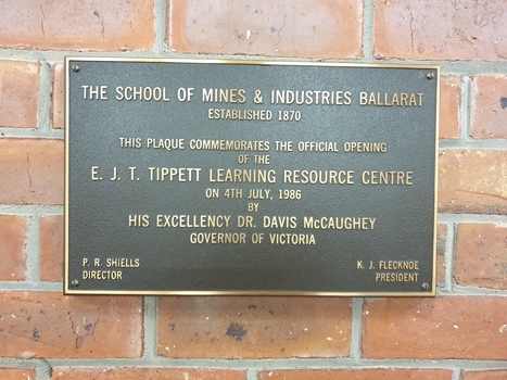 metal plaque