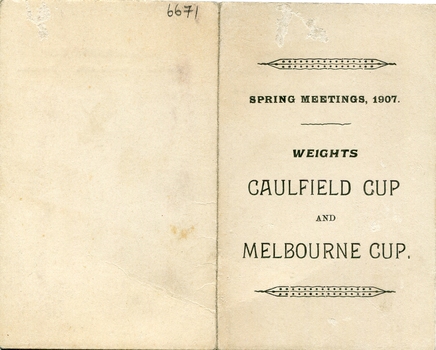 folded printed card