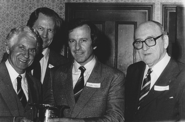 Photograph - Photograph - black and white, VIOSH: Graduation Dinner, Occupational Hazard Management, 10 April 1981