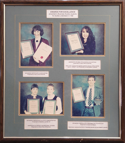 Photograph, Ballarat School of MInes Awards for Excellence preseted to Business Studies students, 1992