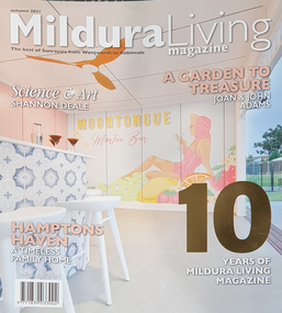 Book, Gavin Fry, Mildura Living Magazine, Autumn 2021, 2016