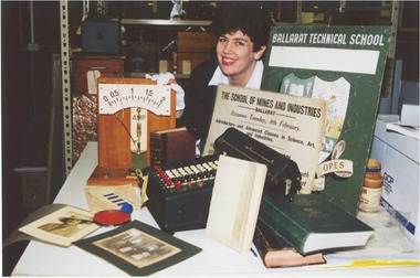 Photograph, Clare Gervasoni, University of Ballarat Curator, 2000