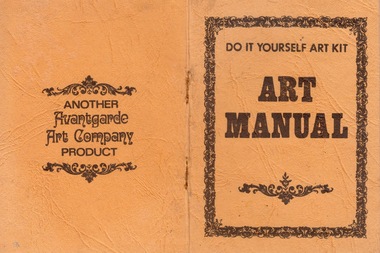 Booklet - Booklet - Manual, ZILLES COLLECTION: Art Manual; Do it yourself art kit - Another Avantgarde Art Company Product