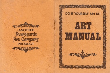 Booklet - Booklet - Manual, ZILLES COLLECTION: Art Manual; Do it yourself art kit - Another Avantgarde Art Company Product