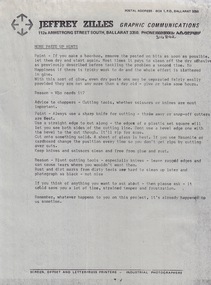Print - Print - Lettering, ZILLES COLLECTION: Letraset Instant Lettering