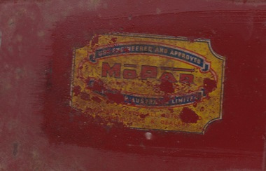Artwork, other - Artwork - Drawing, ZILLES COLLECTION: Transfer design for "Mopar" Engineering - Car parts