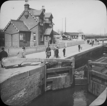 A waterway lock