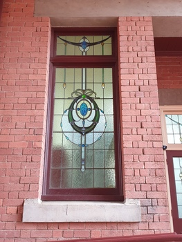 Stained glass windows