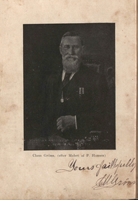 Book, Claus Gronn, Erindringer fra Sö og Land  (Memories from Sea and Land), 1906