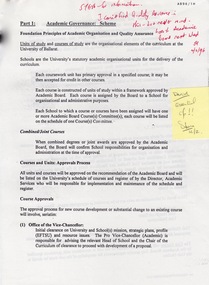 typed page