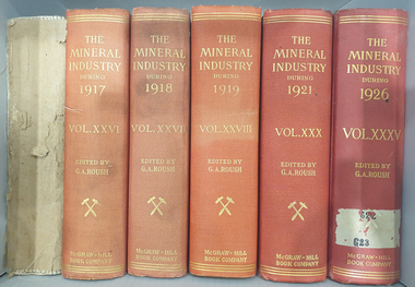Book, The MIneral Industry its Statistics, Technology and Trade  during 1917, 1918