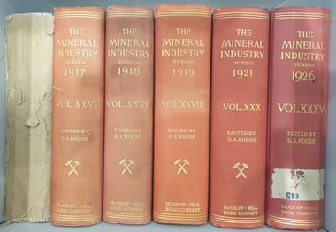 Book, The MIneral Industry its Statistics, Technology and Trade  during 1917