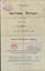 Front page of Victorian Patent for Combustion Engine 