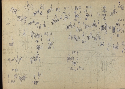 Calculations by Albert Sutton, son of Henry Sutton